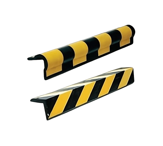 Protecție colțuri din cauciuc reciclat pentru protecții industriale și siguranță