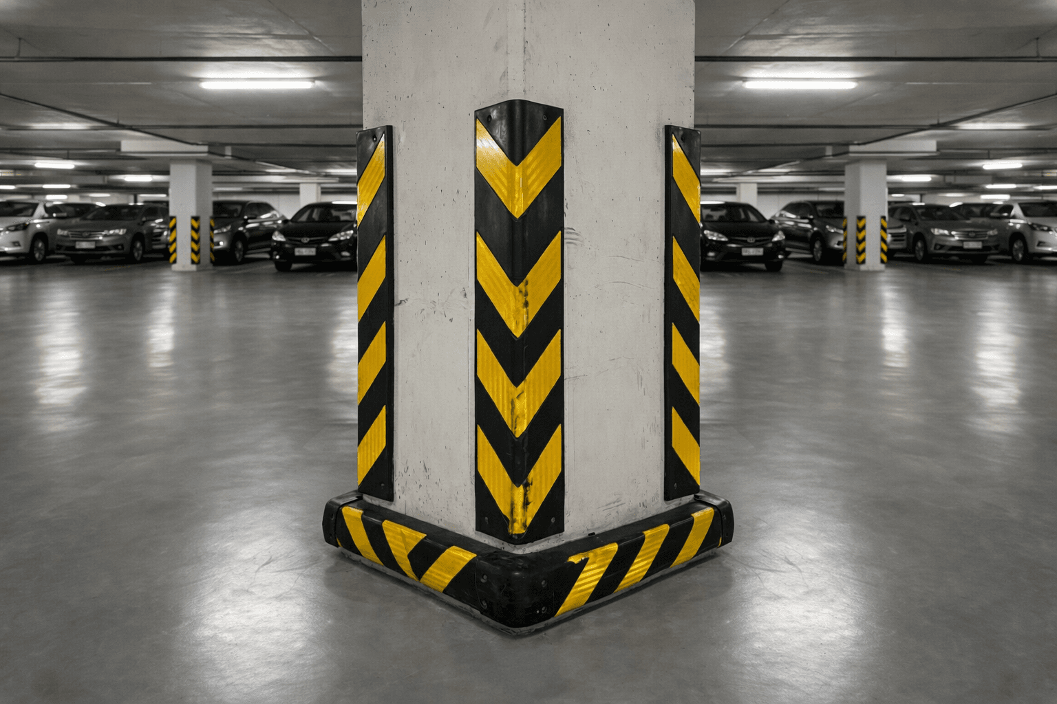 Protecție colț cauciuc pentru protecție industrială și siguranță