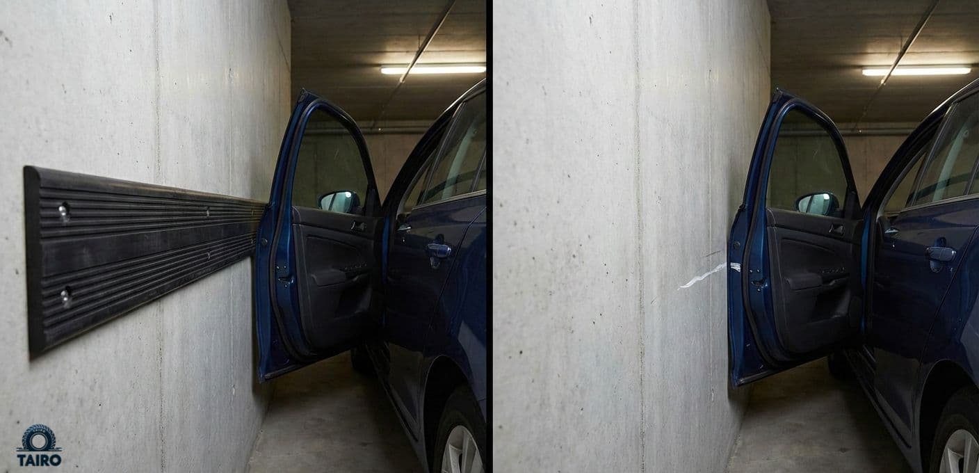 Protecție perete cauciuc pentru siguranță industrială