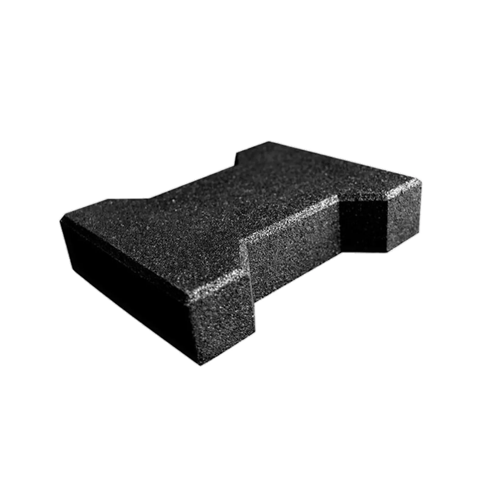 Pavaj dublu T autoblocant din cauciuc negru pentru pavimentare durabilă
